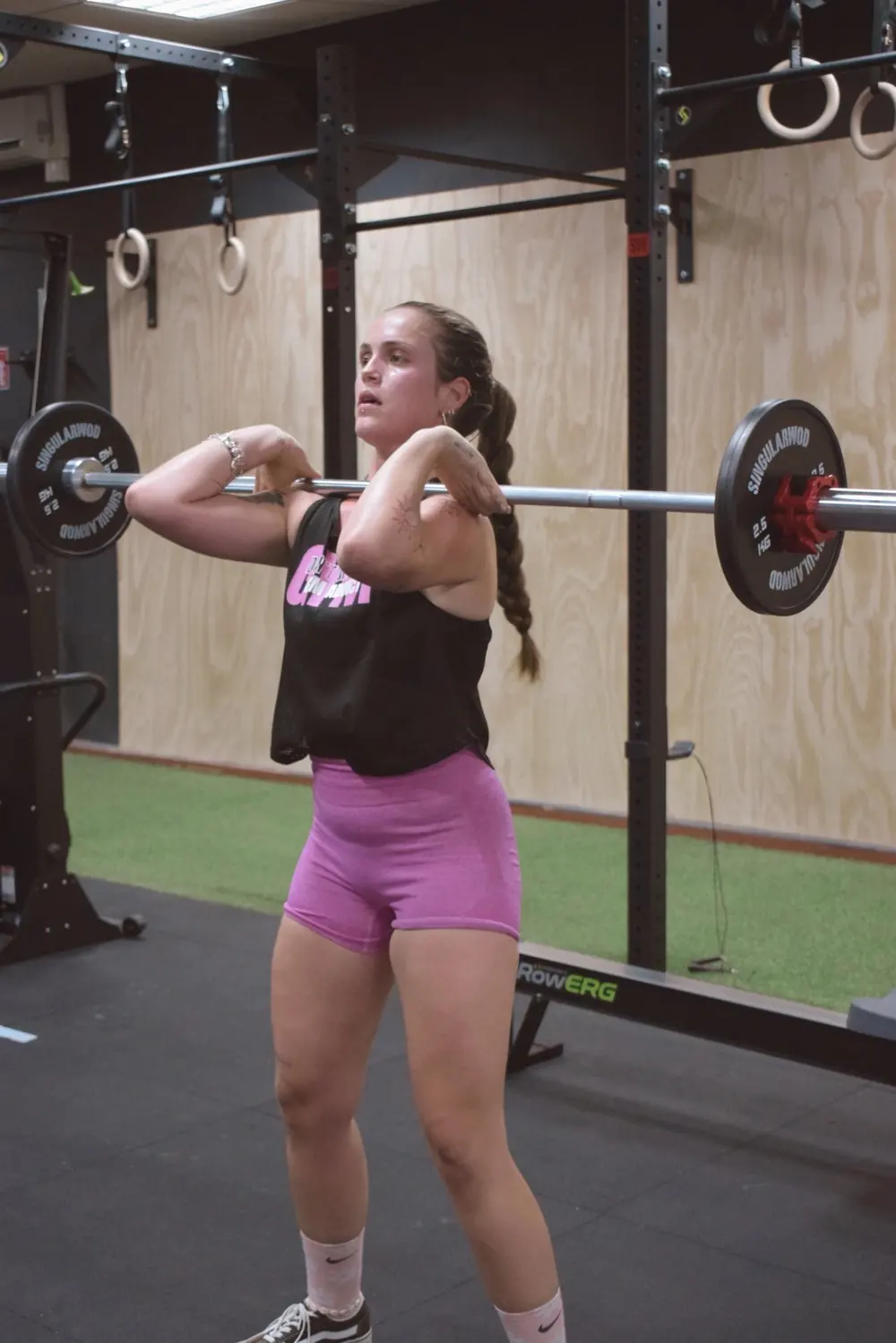 Levantamiento en rack
